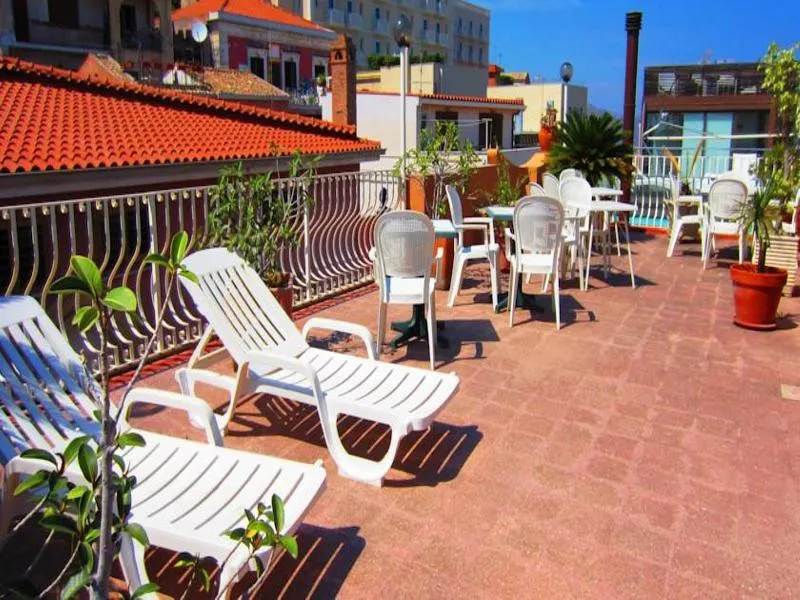 Terrace, Villa Chiara, Taormina