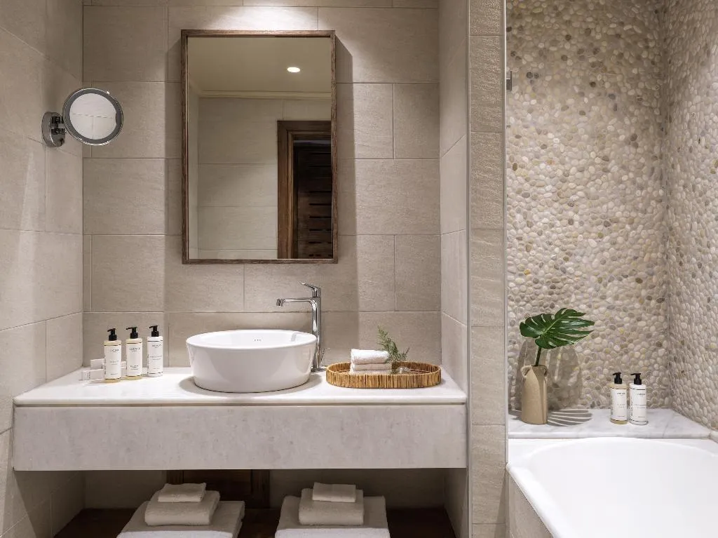 JUNIOR SUITE KING SIZE BED Room, Aulus Lindos Rhodes, Curio Collection by Hilton, Rhodes