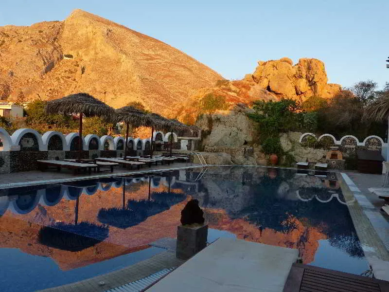 Pool, Aparthotel Black Sand, Santorini