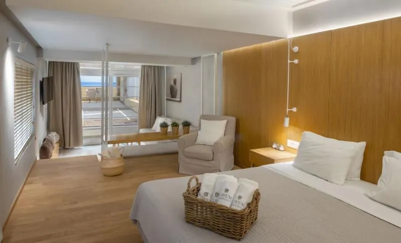 JUNIOR SUITE WITH PRIVATE POOL Room, Atrium Hotel Skiathos, Skiathos