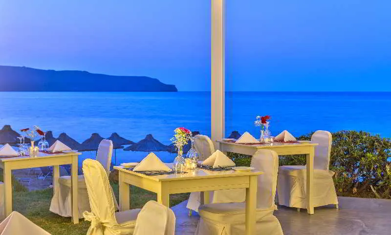 Restaurant, Giannoulis - Santa Marina Beach Hotel, Crete
