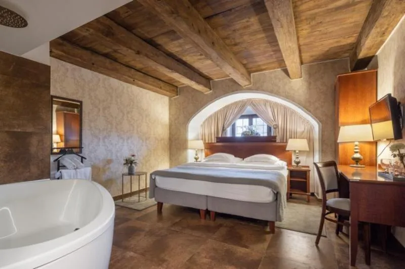 DOUBLE DELUXE Room, Pytloun Chateau Hotel Ctenice, Prague