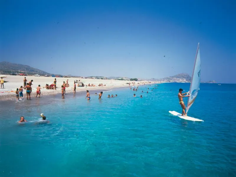 Beach, Oasis Hotel Bungalows, Rhodes