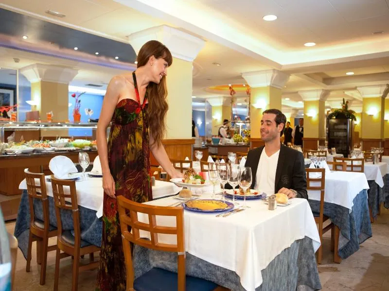 Restaurant, htop Pineda Palace - Adults Only, Costa Brava