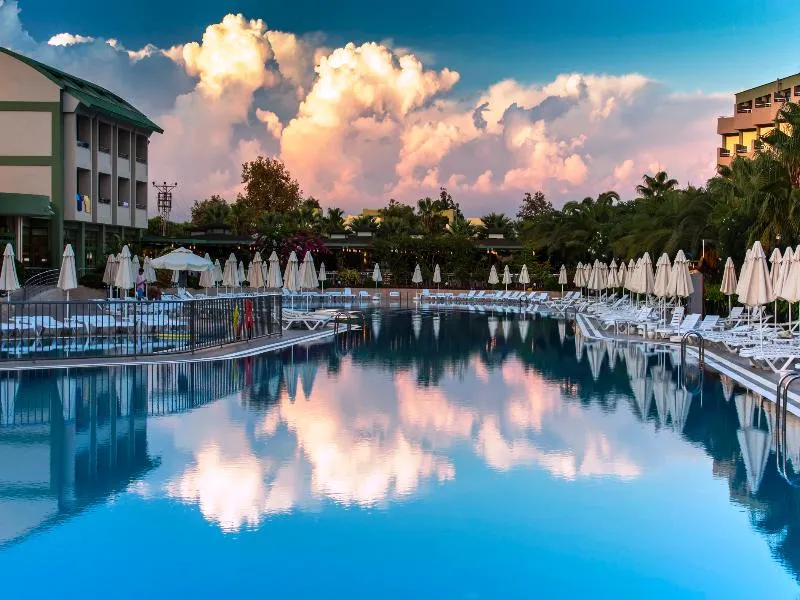 Terrace, Vonresort Elite, Antalya