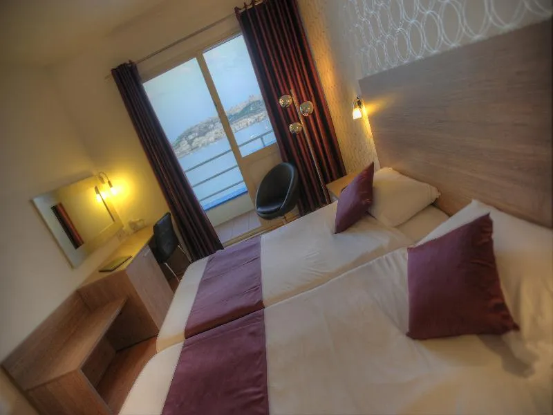 SINGLE SEA VIEW Room, Mellieha Bay Hotel, Malta