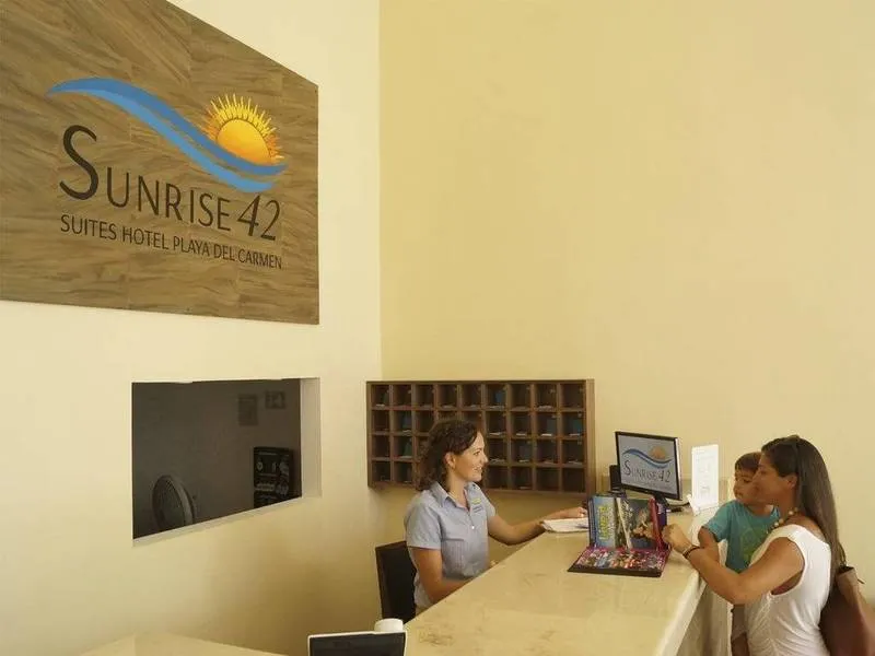 Lobby, Sunrise 42 Suites Hotel, Playa Del Carmen