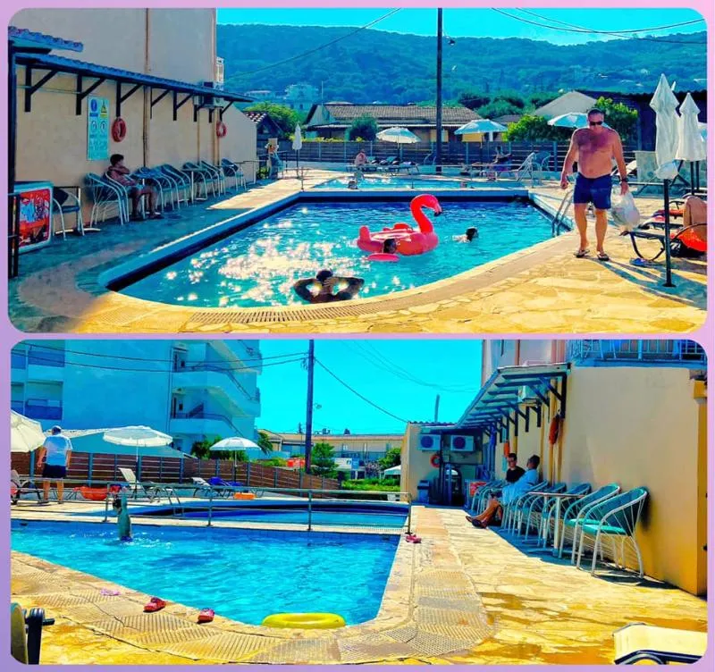Pool, Sea Bird, Corfu