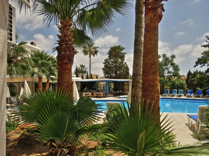Terrace, Hilltop Gardens, Cyprus