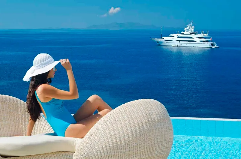 Bar, Petasos Beach Resort & Spa, Mykonos