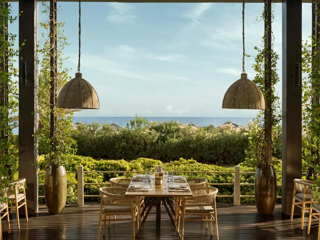 Restaurant, Amara Hotel, Cyprus
