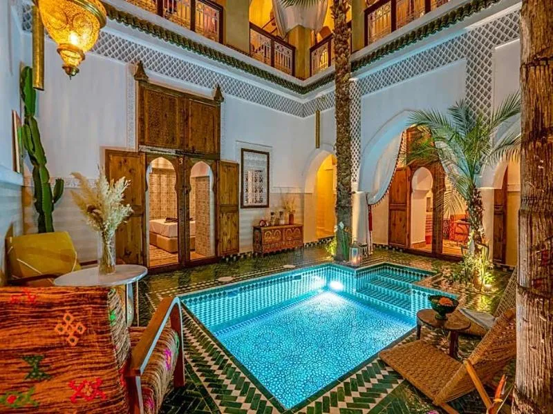 General view, Riad Yalla Habibi, Marrakech