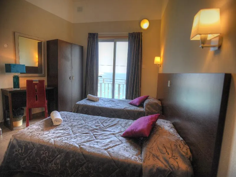 SINGLE SEA VIEW Room, Carlton Hotel, Malta