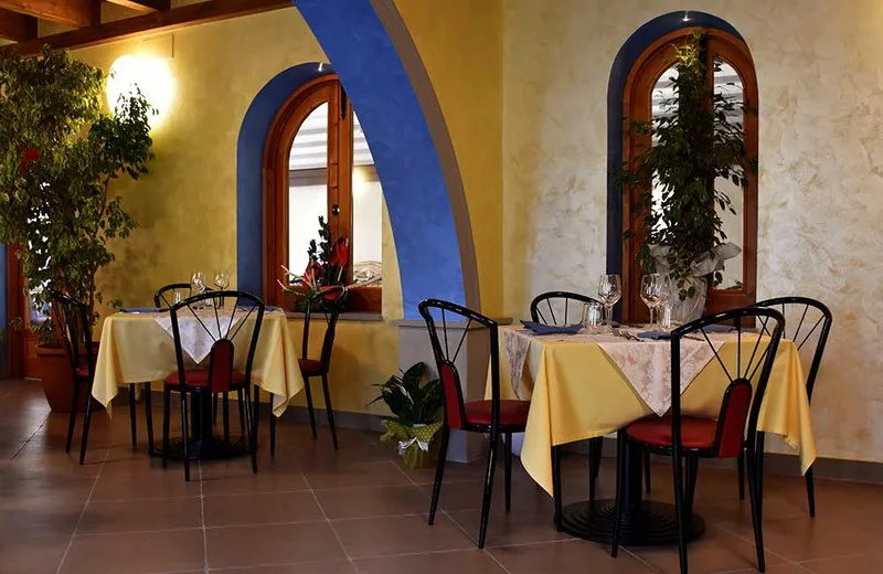 Restaurant, Hotel Riviera Azzurra, Catania