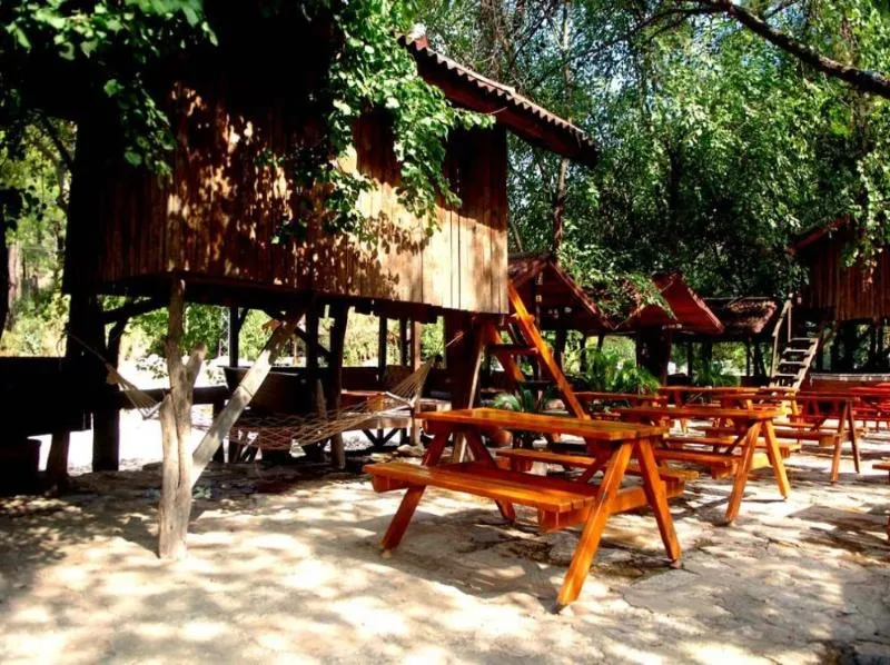 General view, Türkmen Ağaç Evleri, Antalya