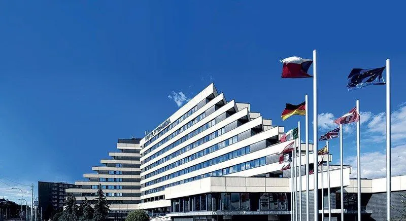 General view, Orea Hotel Pyramida, Prague