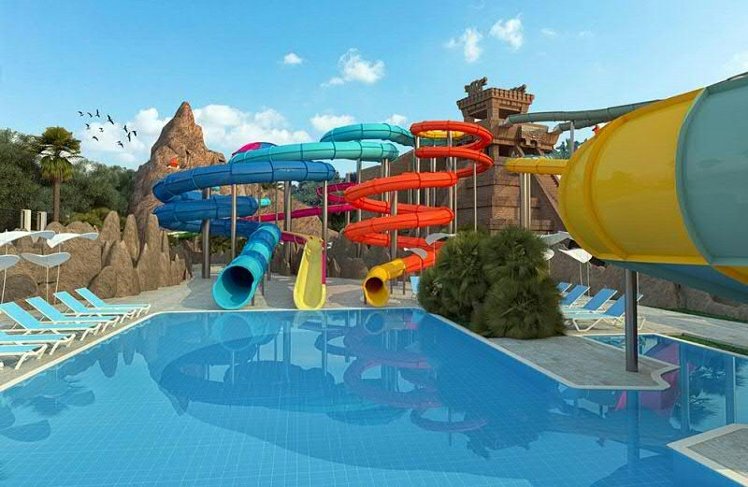 Water Park, Orka World Hotel & Aqua Park, Dalaman