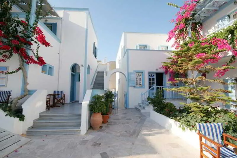 General view, Preka Maria, Santorini