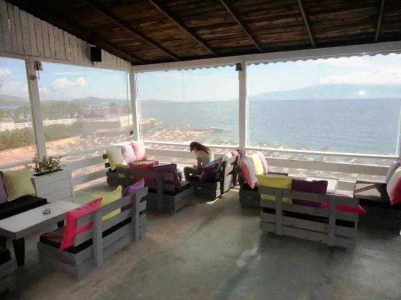 Terrace, Epirus Hotel, Southern Albania
