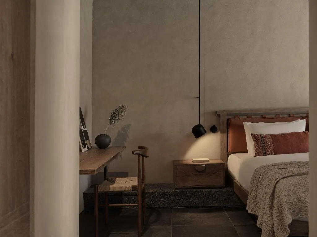 DOUBLE KING SIZE BED Room, Aulus Lindos Rhodes, Curio Collection by Hilton, Rhodes