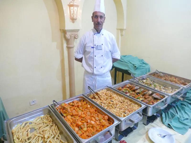Restaurant, Les Mimosas, Tunisia