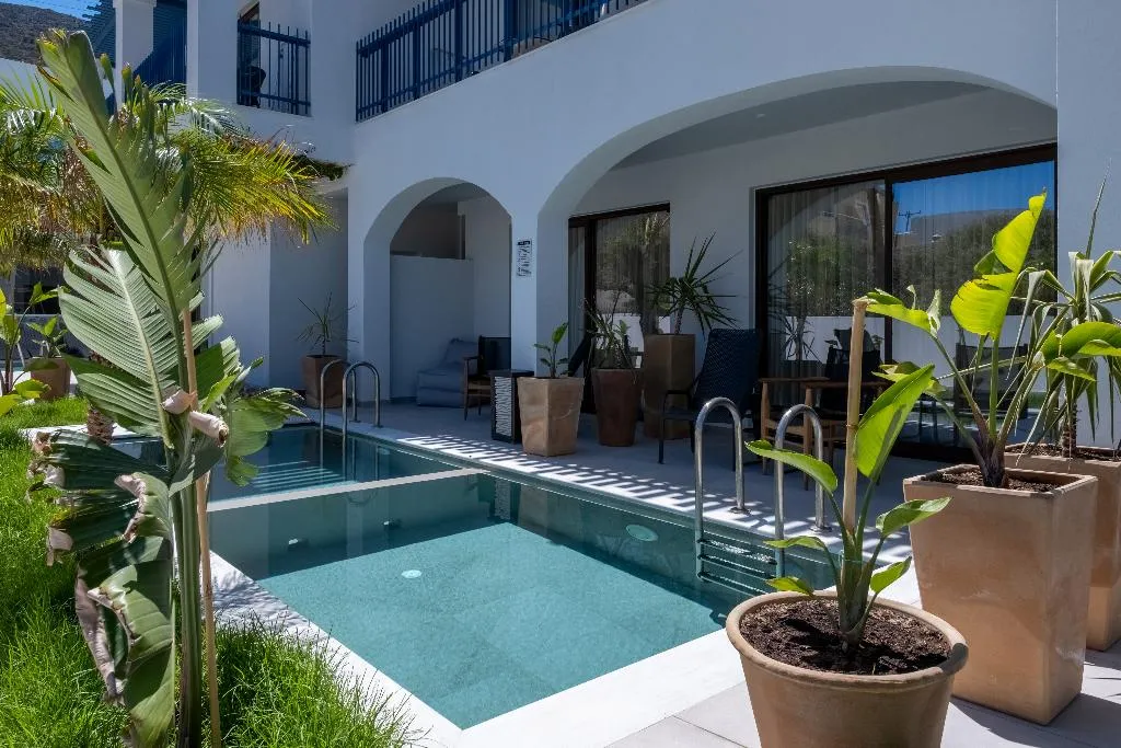 JUNIOR SUITE DELUXE TWO BEDS Room, Mika Villas & Suites, Crete
