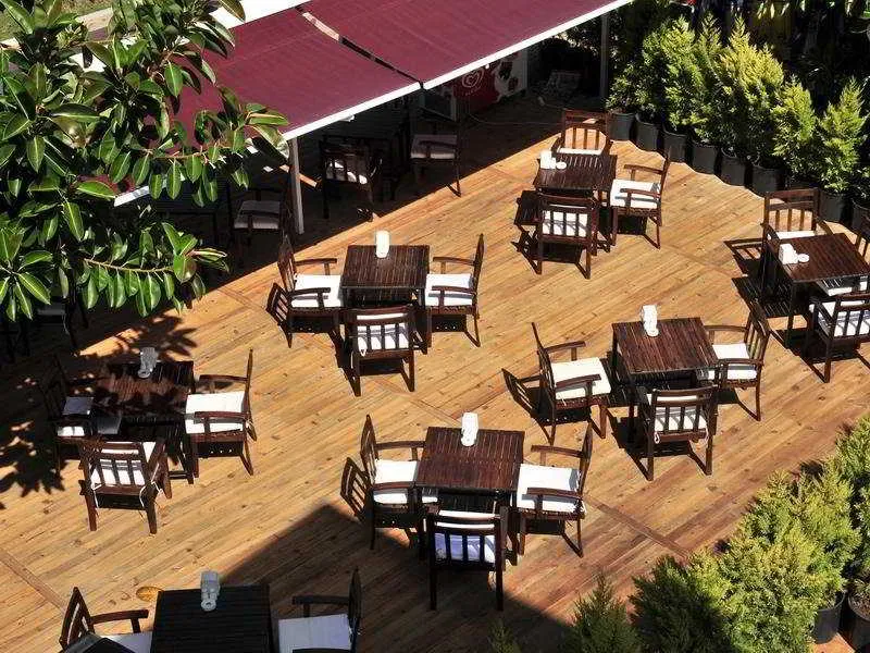 Terrace, Makri Beach hotel, Dalaman