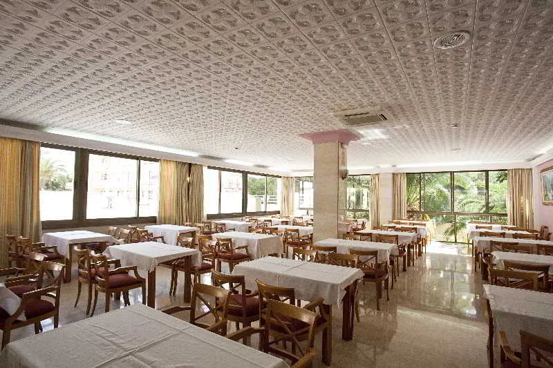 Restaurant, Hotel Playa Blanca, Majorca