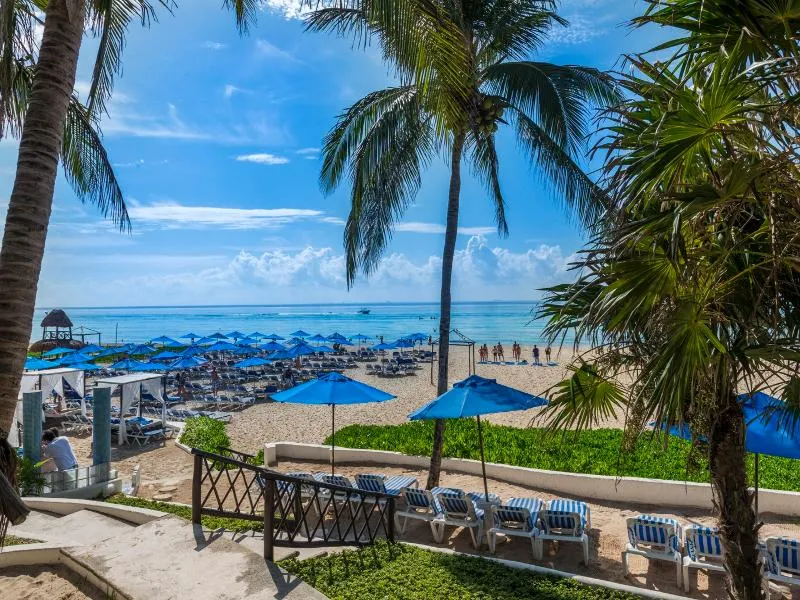Beach, The Reef Playacar Beach Resort & Spa, Cancun Area