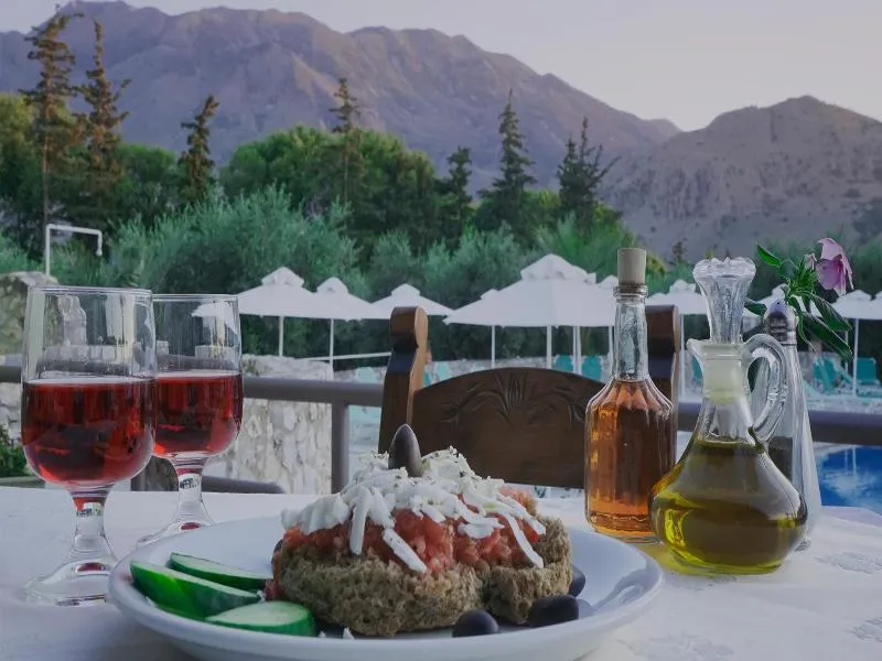 Restaurant, Vardis Olive Garden Hotel, Crete