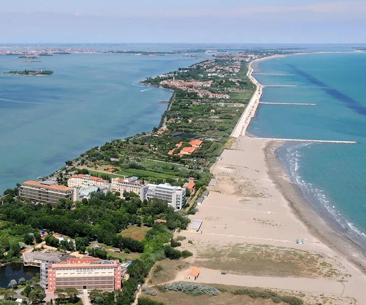 Beach, Hotel Villa Laguna, Venice
