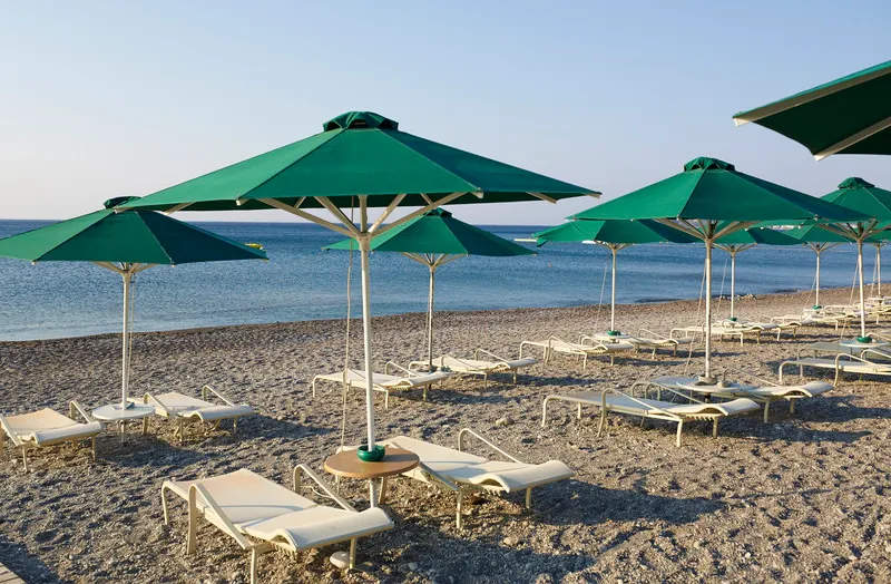 Beach, Esperos Palace Resort Hotel, Rhodes