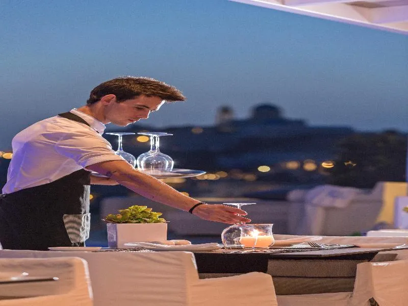 Restaurant, Katikies Santorini - Gea House The Leading Hotels, Santorini