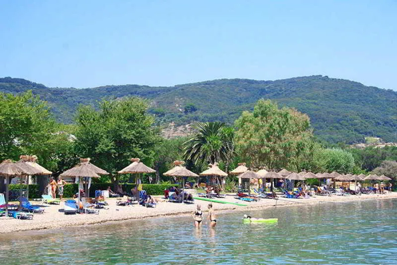 Beach, Delfinia, Corfu