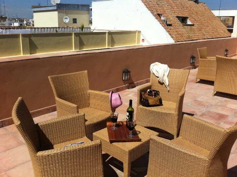 Terrace, Life Apartments San Vicente, Seville