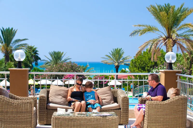 Terrace, Terrace Beach Resort, Antalya