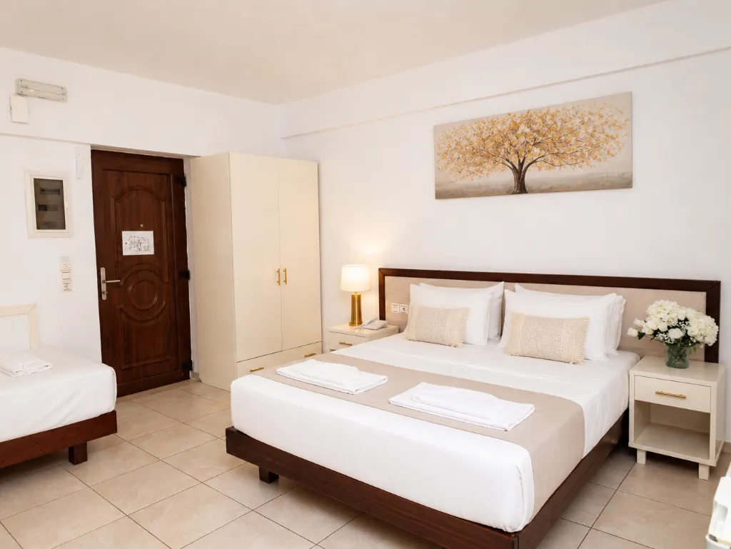 Double or Twin SUPERIOR Room, St Constantin Hotel, Crete