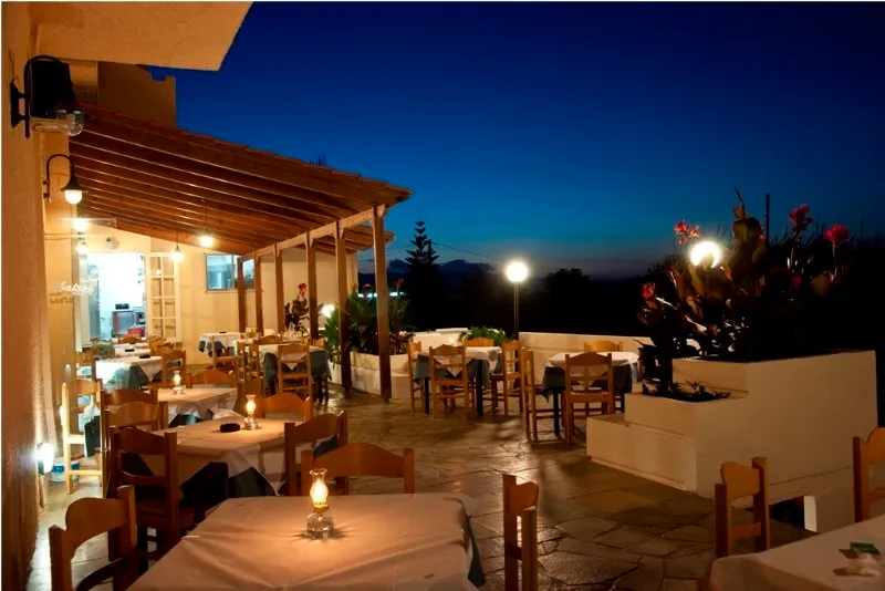 Restaurant, Albatros Hotel, Crete