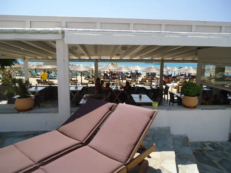 Terrace, Pension Romantika, Mykonos