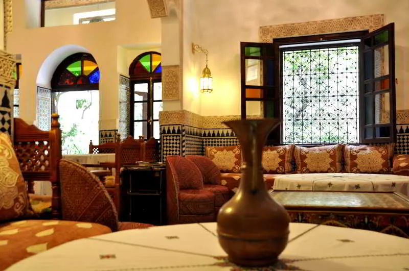 Lobby, Riad Jardin Chrifa, Fez
