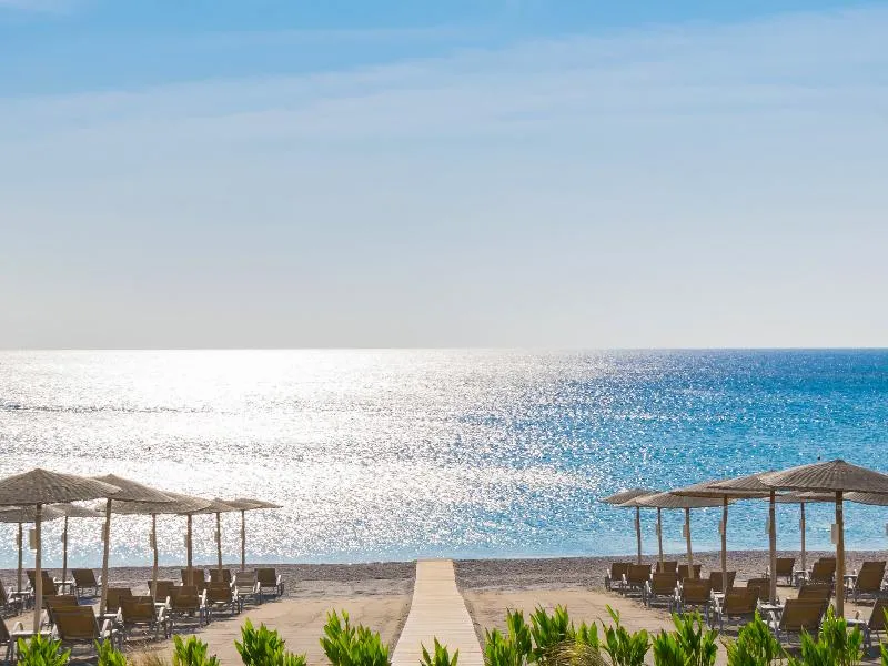 Beach, Elysium Resort & Spa, Rhodes