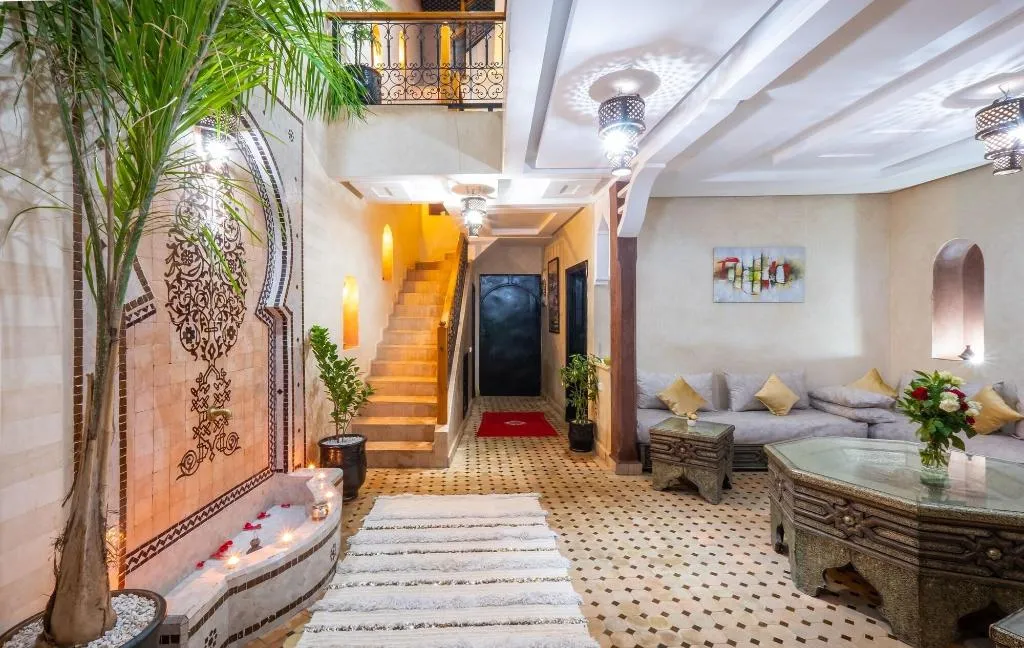 Lobby, Riad Elite, Marrakech