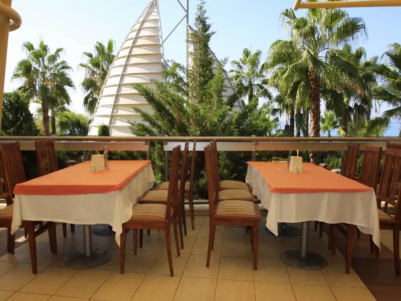 Terrace, AQI Pegasos Royal, Antalya