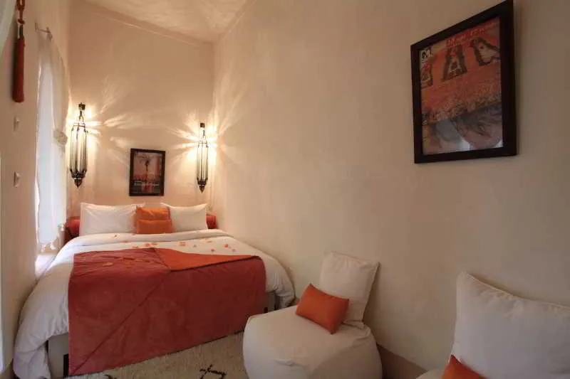 Room, Riad Al Jazira, Marrakech