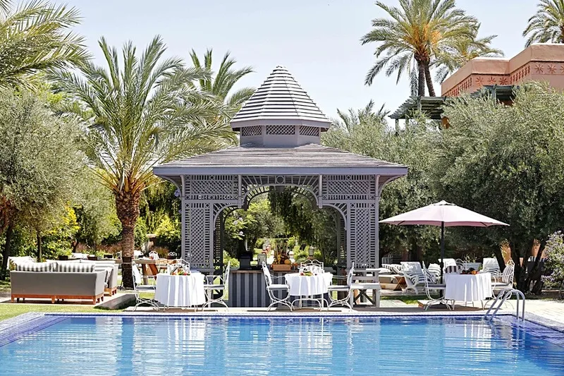 General view, Jardin d'Ines by Christophe Leroy, Marrakech