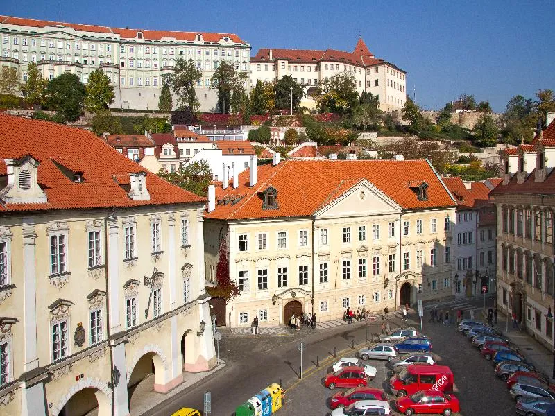 General view, Three Storks Hotel, Prague