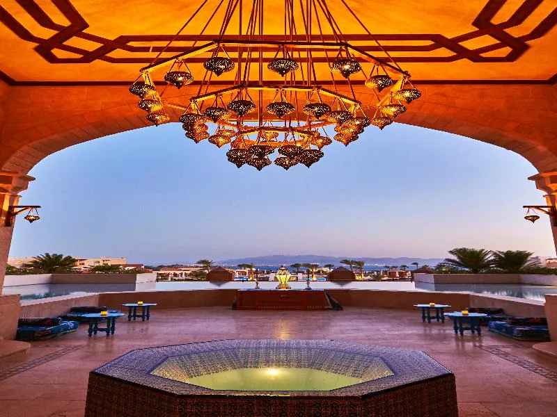 Terrace, Kempinski Hotel Soma Bay, Red Sea Riviera