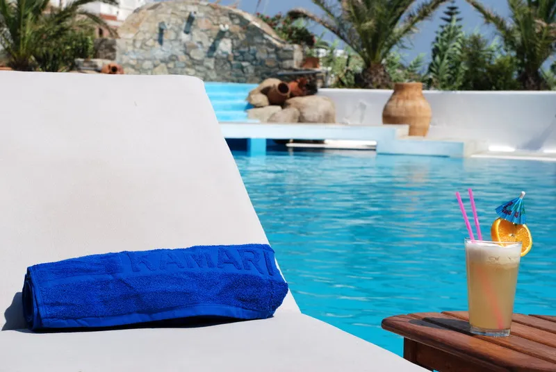 Pool, Kamari Hotel, Mykonos
