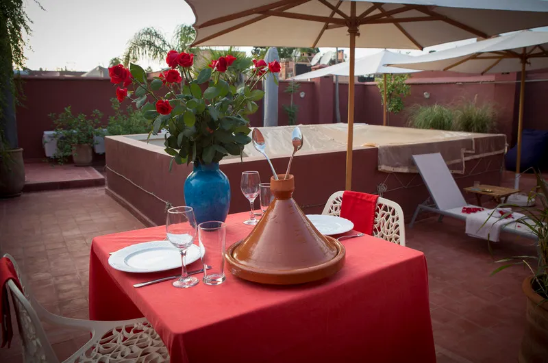 Restaurant, Riad Rose Du Desert, Marrakech