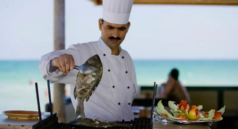 Restaurant, Cesar Thalasso & Convention, Tunisia